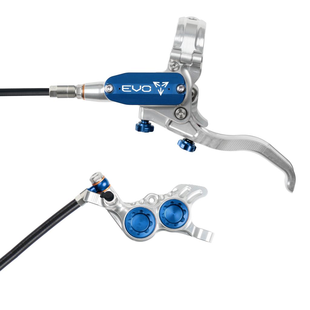 Hope EVO GR4 Disc Brake Silver/Blue L/H