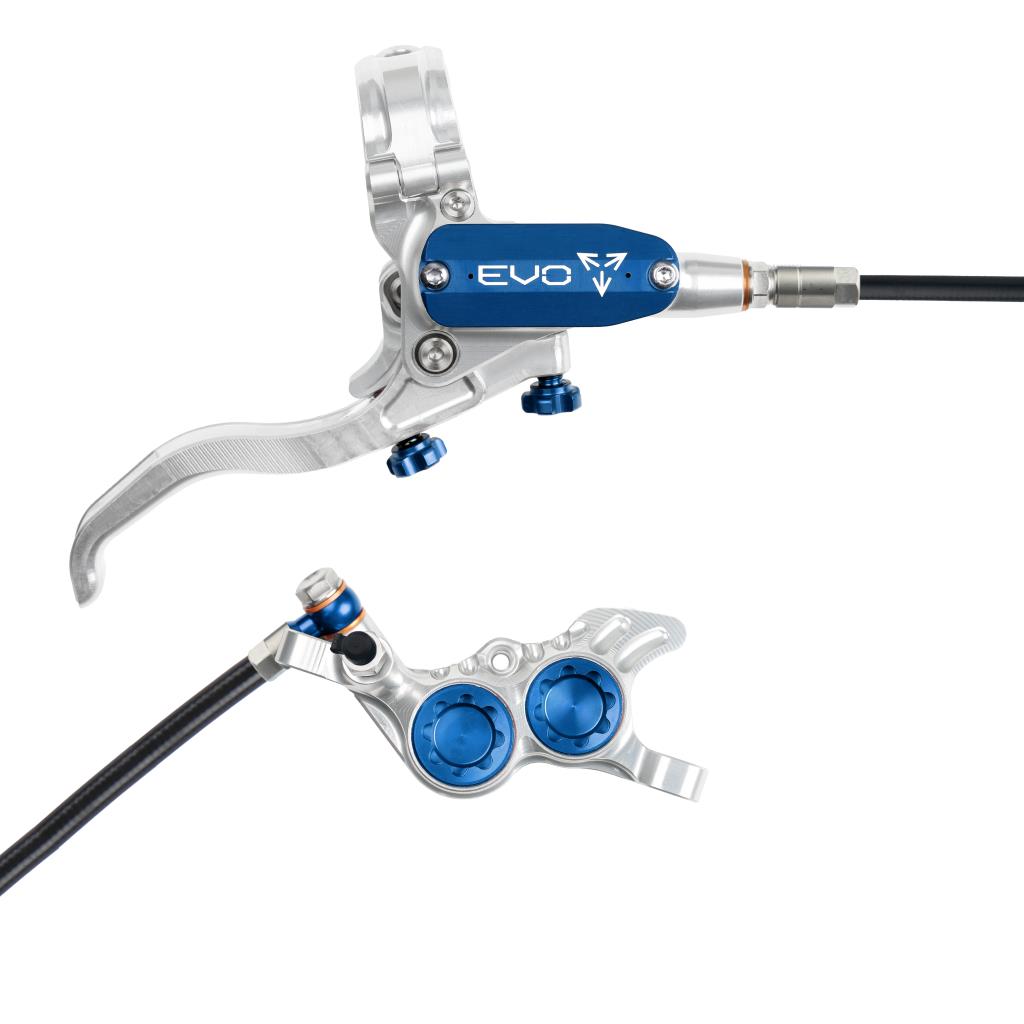 Hope EVO GR4 Disc Brake Silver/Blue R/H