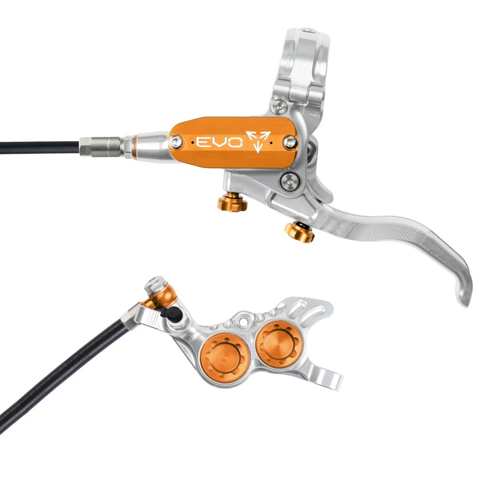 Hope EVO GR4 Disc Brake Silver/Orange L/H