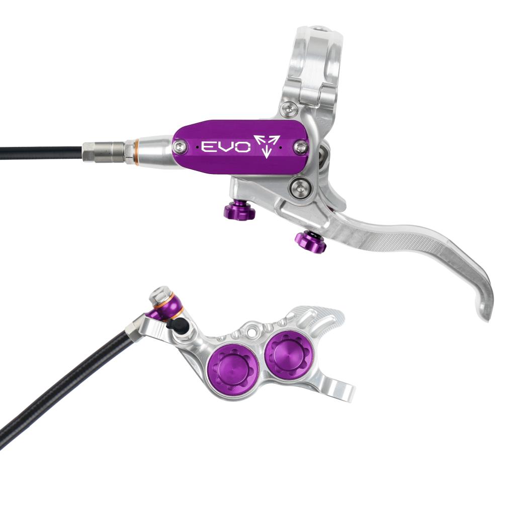 Hope EVO GR4 Disc Brake Silver/Purple L/H