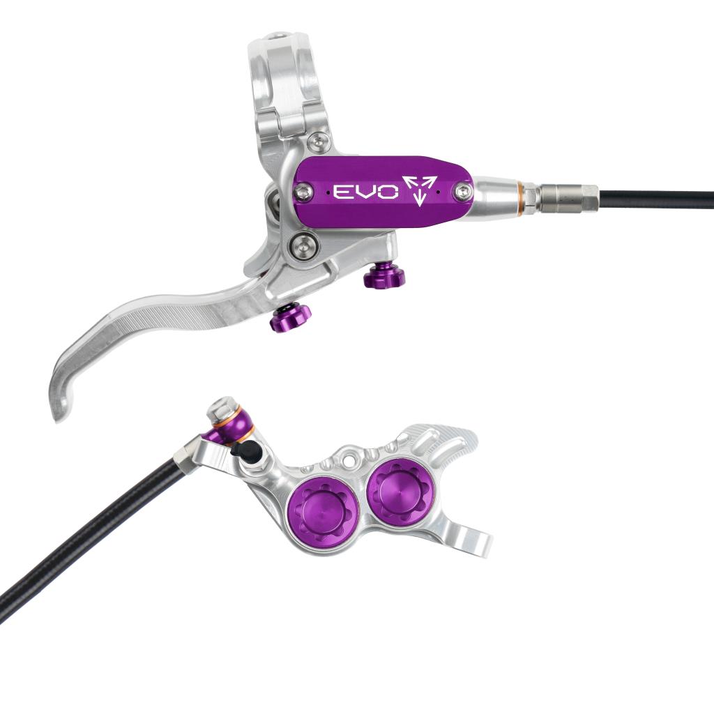 Hope EVO GR4 Disc Brake Silver/Purple R/H