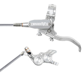 Hope EVO GR4 Braided Disc Brake Silver/Silver L/H