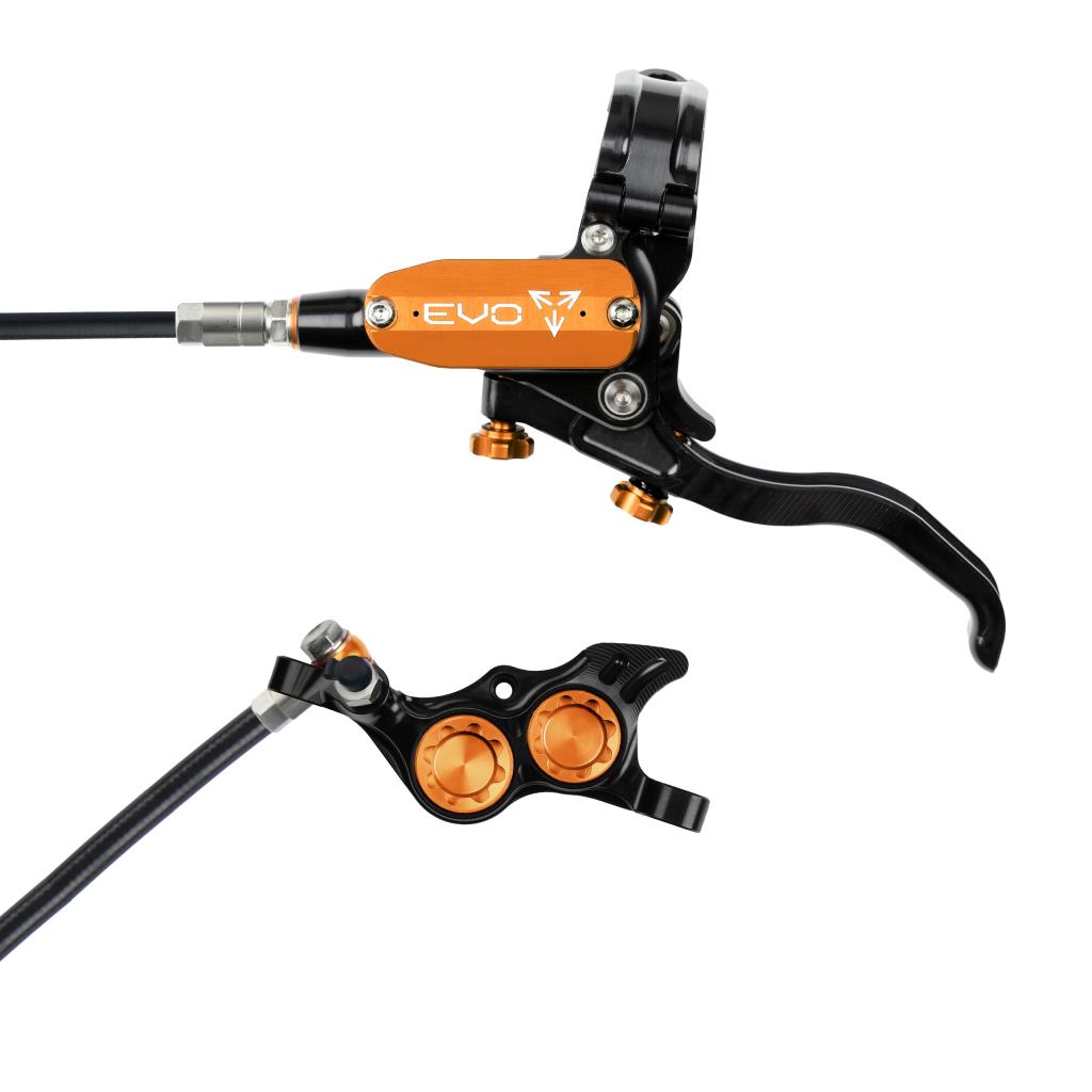 Hope EVO TR4 Disc Brake Black/Orange L/H