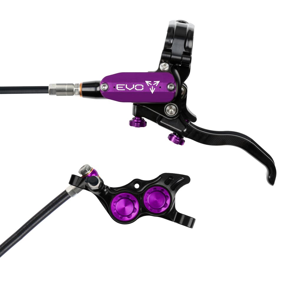 Hope EVO TR4 Disc Brake Black/Purple L/H