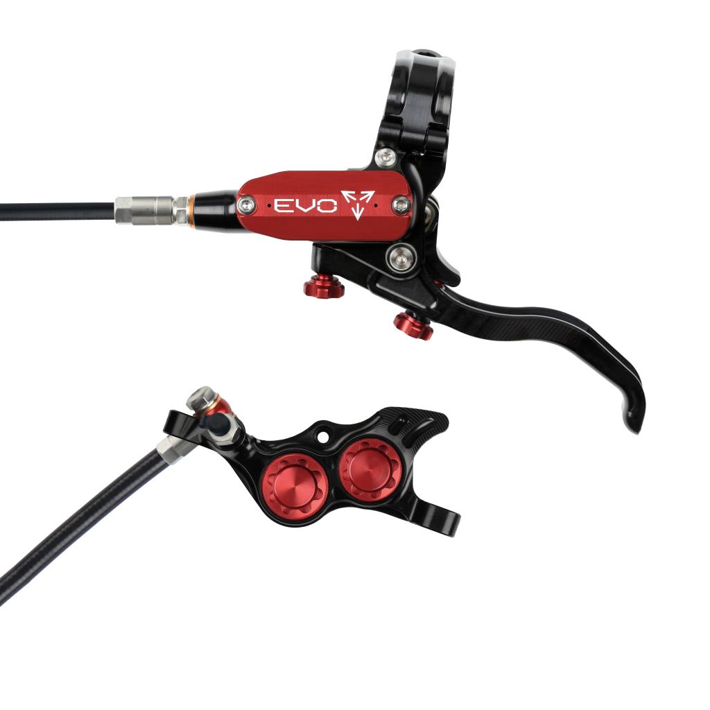 Hope EVO TR4 Disc Brake Black/Red L/H