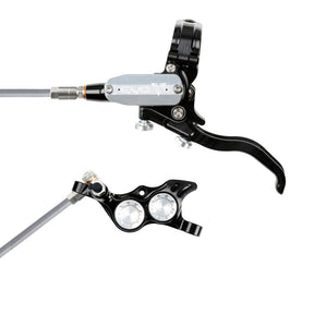 Hope EVO TR4 Braided Disc Brake Black/Silver L/H