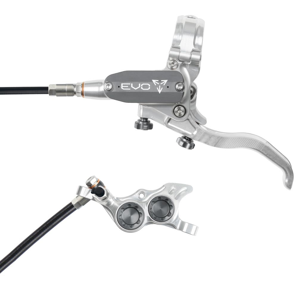 Hope EVO TR4 Disc Brake Silver/Smoke L/H