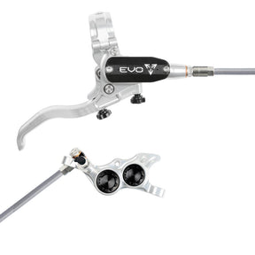 Hope EVO TR4 Braided Disc Brake Silver/Black R/H