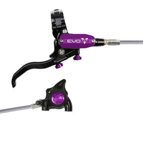 Hope EVO X2 FM Braided Disc Brake Black/Purple R/H
