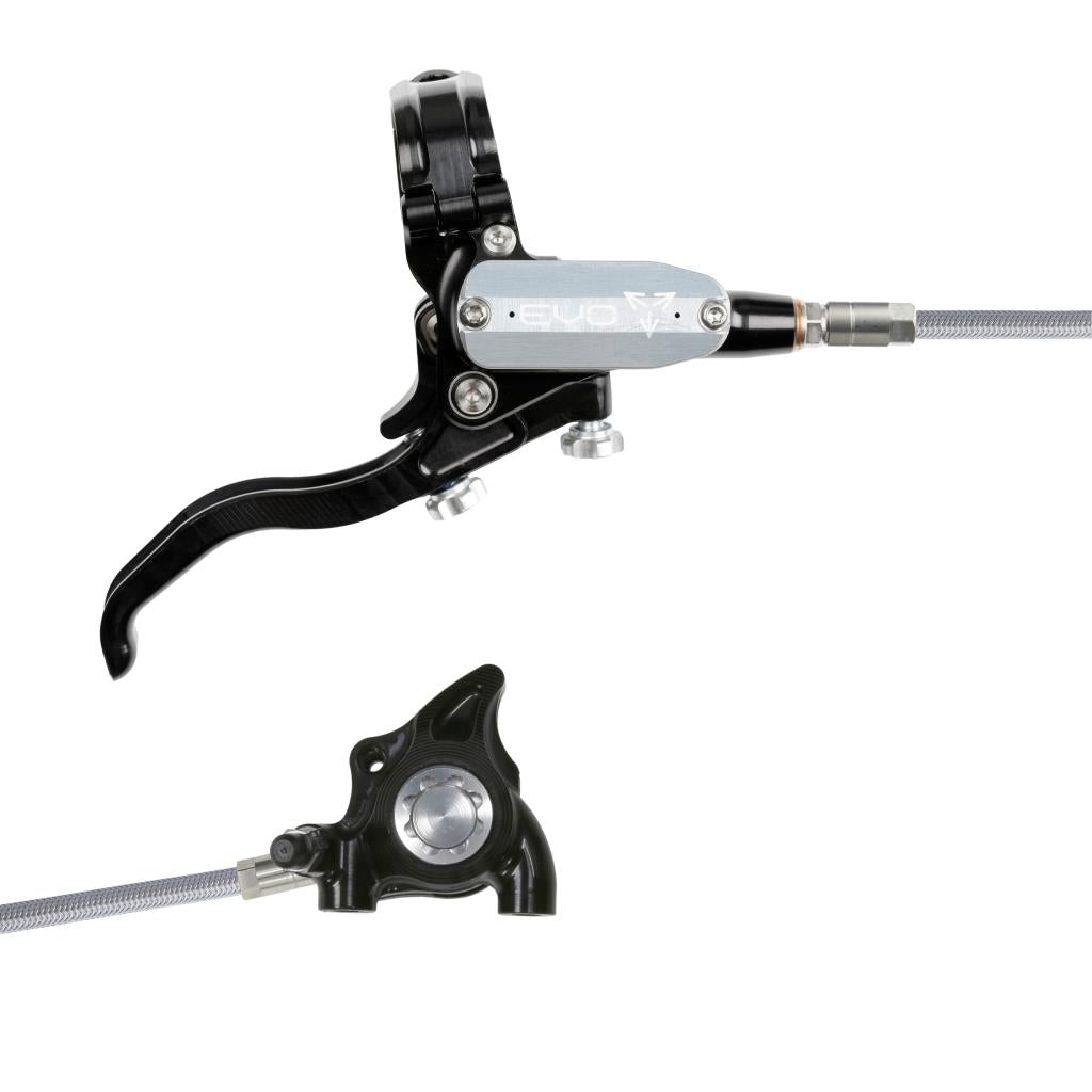 Hope EVO X2 FM Braided Disc Brake Black/Silver R/H