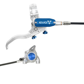 Hope EVO X2 FM Disc Brake Silver/Blue R/H