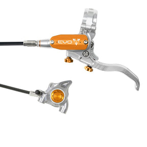 Hope EVO X2 FM Disc Brake Silver/Orange L/H