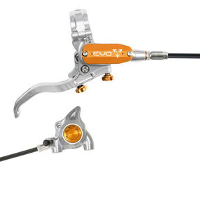 Hope EVO X2 FM Disc Brake Silver/Orange R/H