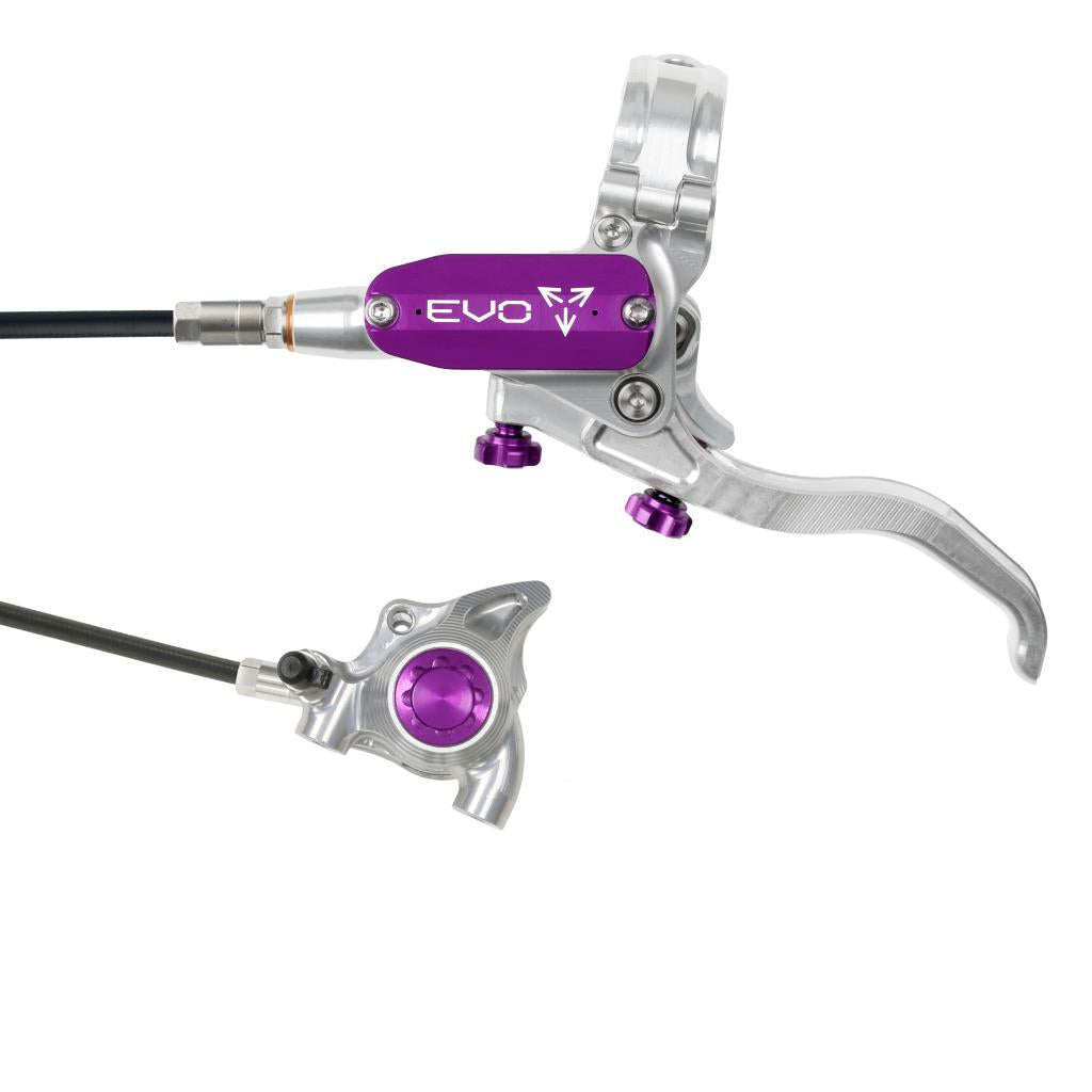 Hope EVO X2 FM Disc Brake Silver/Purple L/H