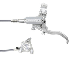 Hope EVO X2 FM Braided Disc Brake Silver/Silver L/H