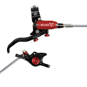 Hope EVO X2 Braided Disc Brake Black/Red R/H