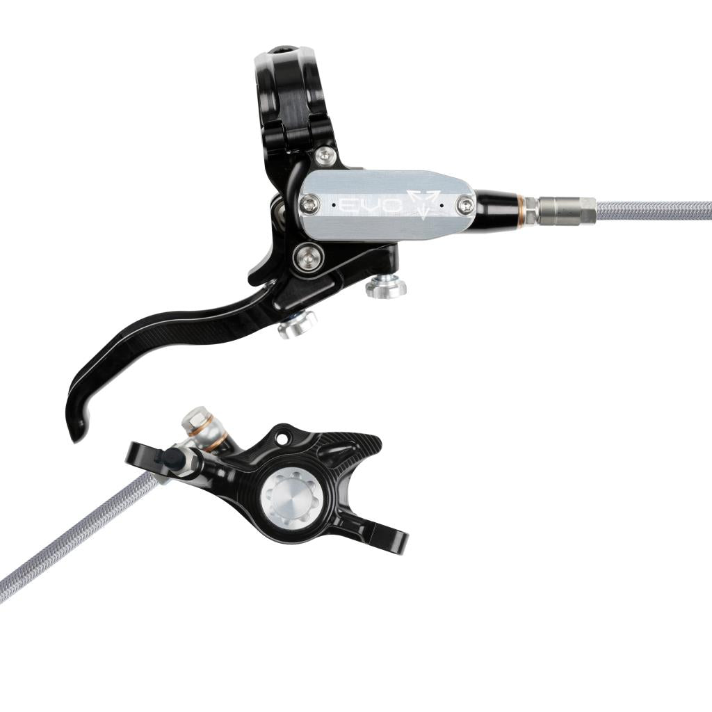 Hope EVO X2 Braided Disc Brake Black/Silver R/H
