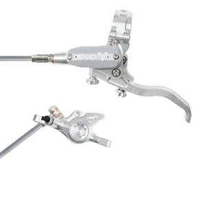 Hope EVO X2 Braided Disc Brake Silver/Silver L/H
