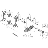 Shimano RD-M8150-11 bracket axle unit