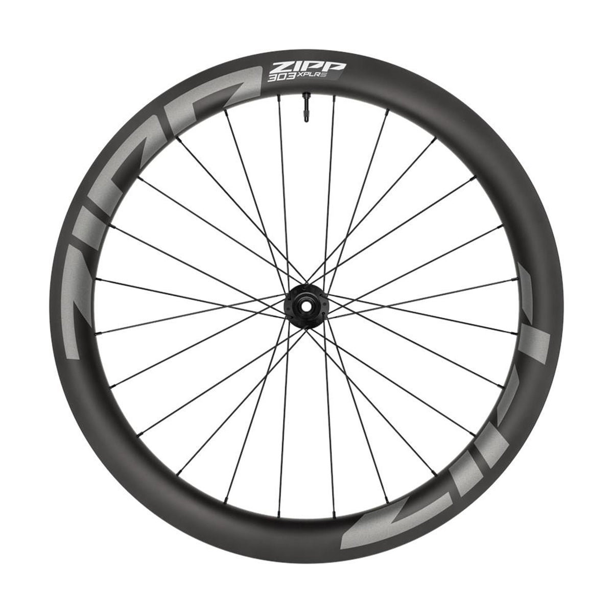 Zipp 303 XPLR S Carbon Tubeless Disc Front Wheel - 700c Black 100mm x 12mm