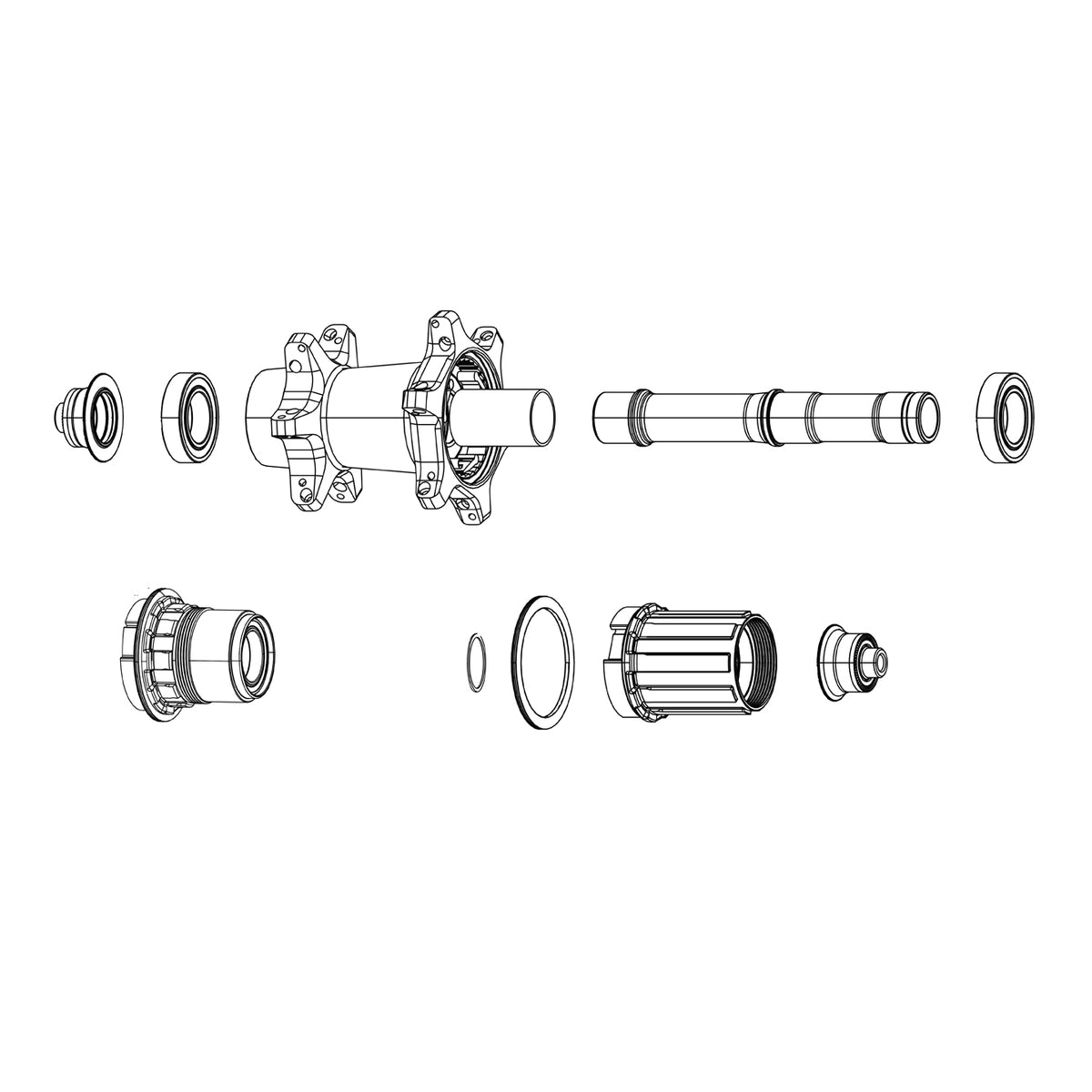 Zipp ZM900 Freehub Kit