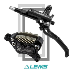 Lewis LHP-S4 Disc Brake Set With Cooling Fins