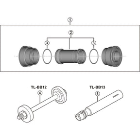 Shimano Dura-Ace BB pressfit for 86.5 mm
