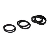 gusset bb axle spacer kit 1 5 2 5 5mm for 19mm bb axles Black Assorted