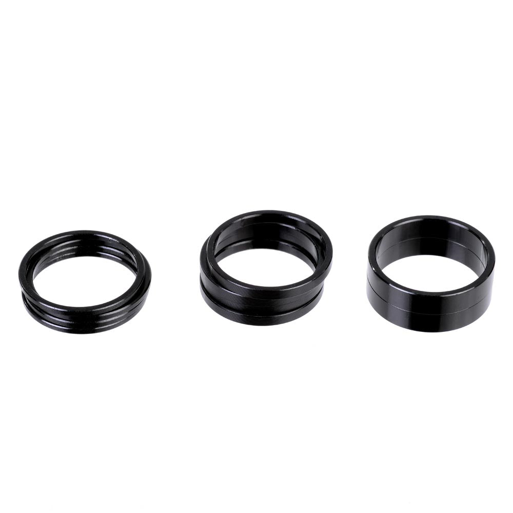 gusset 22mm bottom bracket spacer kit 22mm for bmx cranksets Black Asst