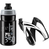 Elite Ceo Jet Youth Bottle Kit Includes Bottle Cage And Bottle Black 350 ml