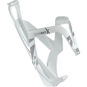 Elite Custom Race X Resin Bottle Cage White / Grey