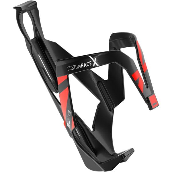 Elite Custom Race X Resin Bottle Cage Black / Red