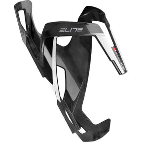 Elite Vico Carbon Bottle Cage Gloss Black / Gloss White