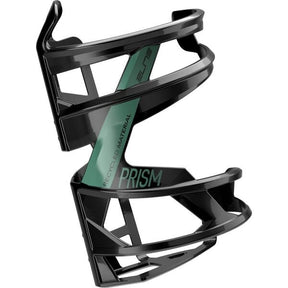 Elite Prism Recycled Side-Loading Bottle Cage Black / Bio Green Right Hand