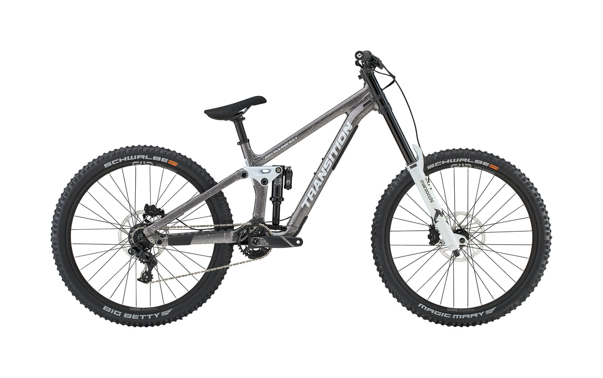 Transition Bottlerocket Alloy Dual Crown Mountain Bike Snowstorm XL