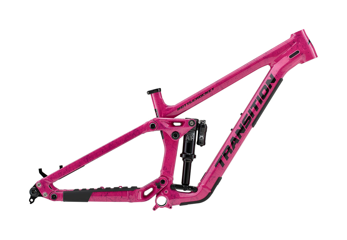 Transition Bottlerocket Alloy Frameset Disco Flamingo XL