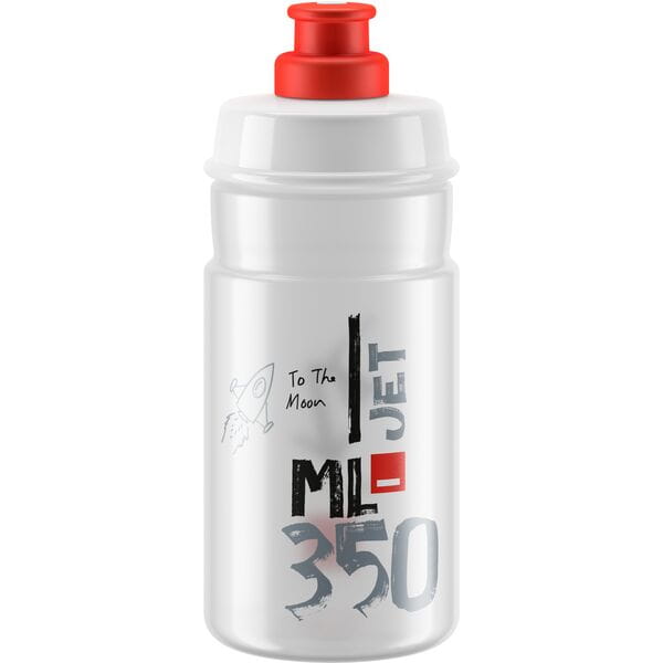 Elite Jet 66 Mm Youth Bottle Clear / Red 350 ml
