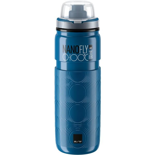 Elite Nano Fly 0-100 Insulated Bottle With Mtb Cap Blue 500 ml