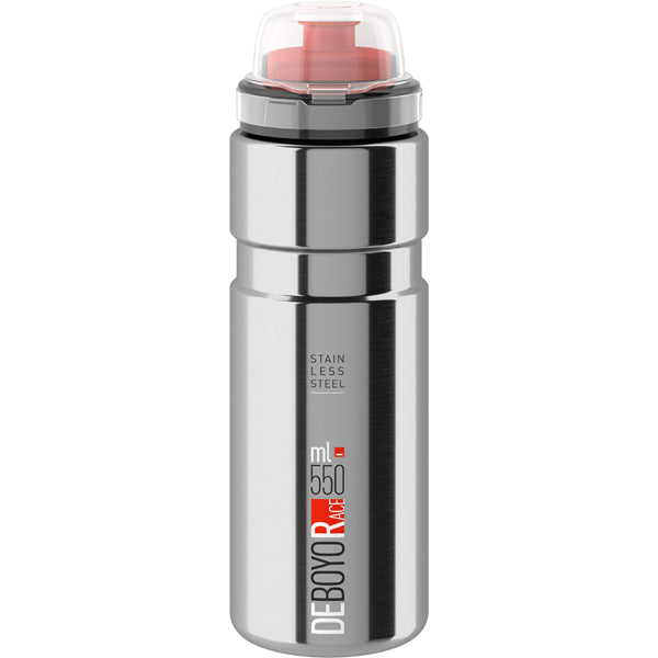 Elite Deboyo Race Stainless Steel Vacuum Bottle Silver 550 ml