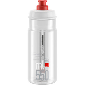 Elite Jet Biodegradable Bottle Clear / Red 550 ml