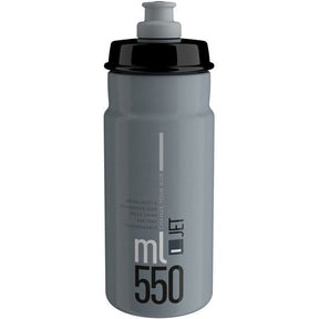 Elite Jet Biodegradable Bottle Grey / Black 550 ml