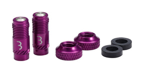 BBB BTI-165 CoreCaps High Flow Valve Caps Purple