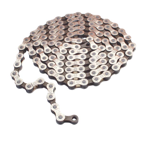 gusset gs 8 8spd chain 116l Silver/Brown 8spd