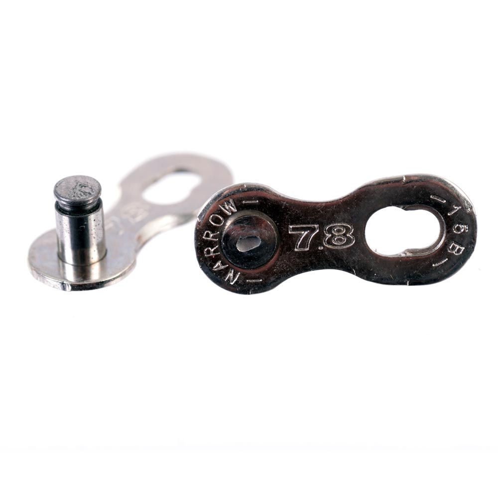 gusset quick joining link 8 9 10 speed Chrome 8spd