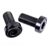 gusset hunter crank bolts spare crank fixing bolts for hunter crank black m12 Black M12