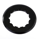 gusset cassette lockring hg style for 12t steel black 15g Black 12T