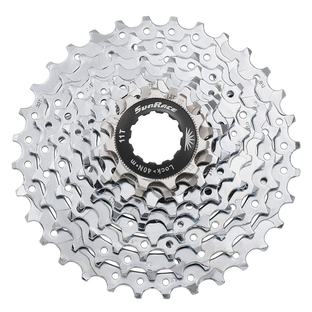 Sunrace CSM90 9 Speed Cassette  Silver 11-34T