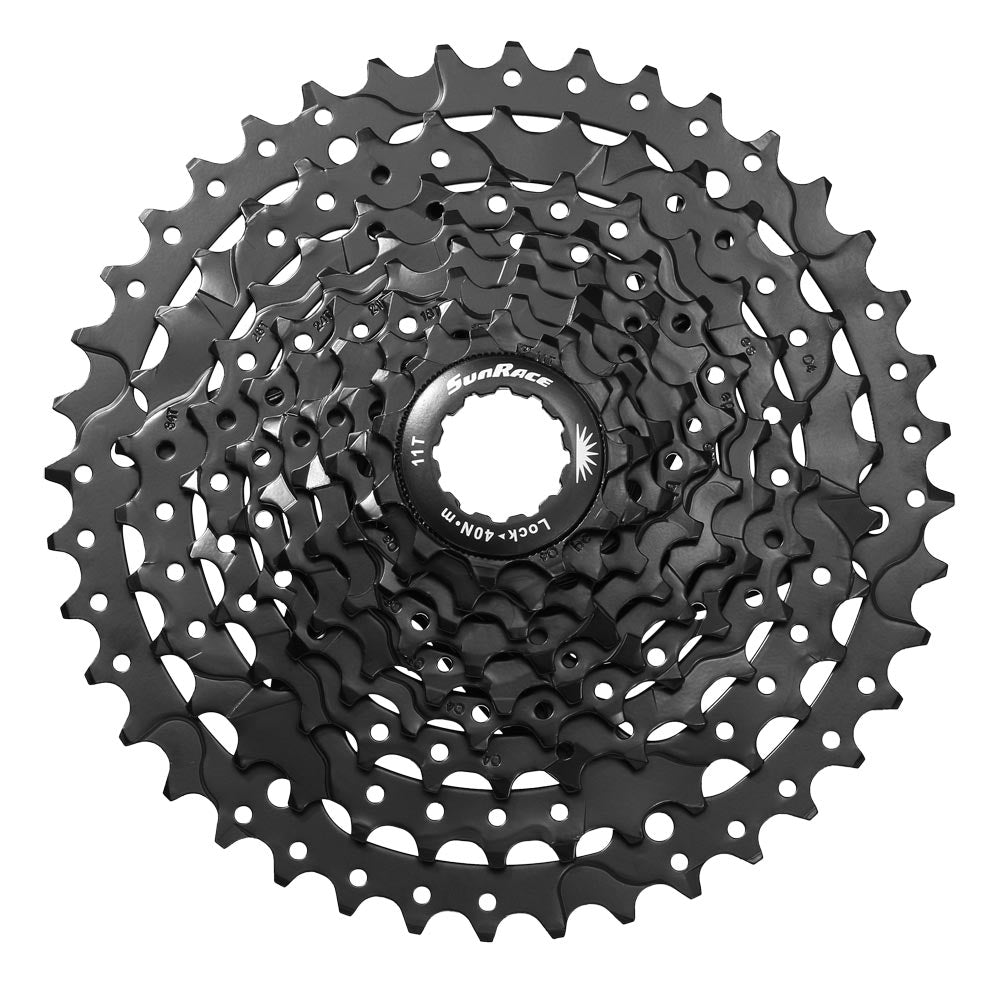 Sunrace M9 9 Speed Cassette Black 11-40T