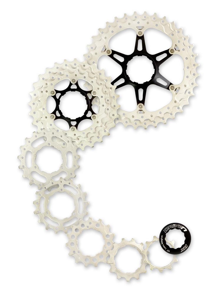 Sunrace MS 10 Speed MTB Cassette Champagne 11-36T