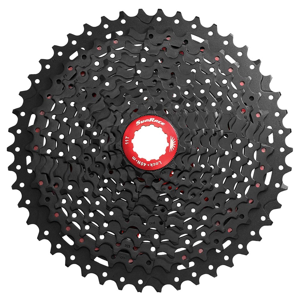 Sunrace MX8 11 Speed Cassette Black Chrome 11-46T